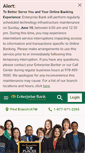 Mobile Screenshot of enterprisebanking.com